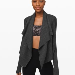 Lululemon sit in lotus wrap cashmere